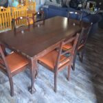 DINING TABLE WITH 6 CHAIRS