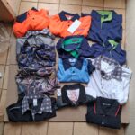 2.2 packaged polo shirts and golf shirts in various colors and design